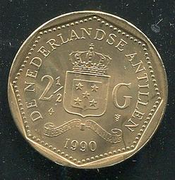 【錢幣】 NETH. ANTILLES (荷屬安地列斯)， 25-CENT , K11 , 1975 ,品相極美XF#202358 歷史價格詳細信息