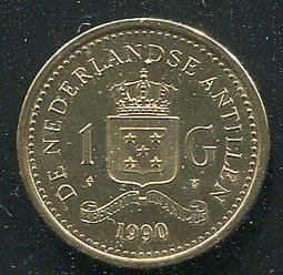 【錢幣】 NETH. ANTILLES (荷屬安地列斯)， 25-CENT , K11 , 1975 ,品相極美XF#202358 歷史價格詳細信息