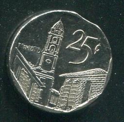 【錢幣】CUBA(古巴), 10 CENT , K576.2  #206245 , 1996 ,品相9新AU 歷史價格詳細信息