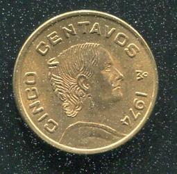 【錢幣】Mexico(墨西哥),1 Cent,K415,1942 #206417 ,品相美VF 歷史價格詳細信息