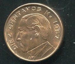 【錢幣】Mexico(墨西哥),10 PESO,K512,1986 #206601 ,品相95新AU+ 歷史價格詳細信息