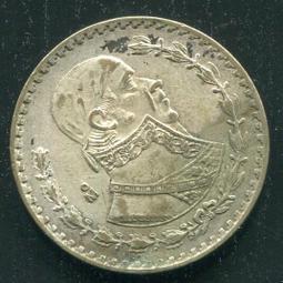 1:墨西哥1972年 獨立國家英雄胡亞雷斯1比索普制大銀幣4479 歷史價格詳細信息