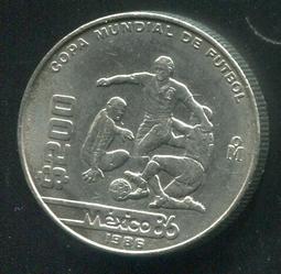 【錢幣】Mexico(墨西哥),10 PESO,K512,1986 #206601 ,品相95新AU+ 歷史價格詳細信息