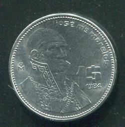 【錢幣】Mexico(墨西哥),10 PESO,K512,1986 #206601 ,品相95新AU+ 歷史價格詳細信息