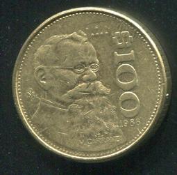 【錢幣】Mexico(墨西哥),10 PESO,K512,1986 #206601 ,品相95新AU+ 歷史價格詳細信息