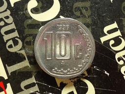 【麟雅堂】墨西哥1977年10分鎳幣，玉米，近未使用《KM 434.4》 歷史價格詳細信息