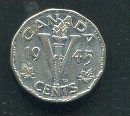 CANADA(加拿大錢幣），5-CENT，K29，1922，#208522 品相95新AU+ 歷史價格詳細信息