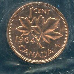 【硬幣】Canada (加拿大),1 Cent#208580 , K49 , 1964 品相全新UNC 價格比較,價格查詢,歷史價格詳細信息