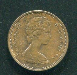 【硬幣】Canada (加拿大),1 Cent#208581 , K59.1 , 1965 品相全新UNC 歷史價格詳細信息