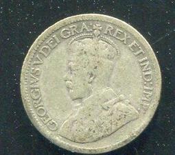 【銀幣18mm】Canada (加拿大),10  Cent#208658 , K23a , 1934 品相普F 價格比較,價格查詢,歷史價格詳細信息