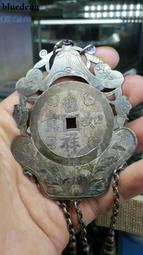 清代老銀鎖，5.5克，包漿自然，風格雅趣，晉南特產，寓意 古玩 老物件 舊藏 -3989 歷史價格詳細信息