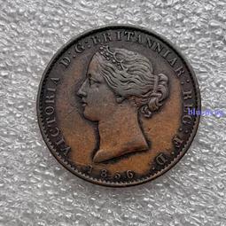 加拿大新斯科舍1856年1便士大銅幣，維多利亞頭像，少見品種1069515195 歷史價格詳細信息