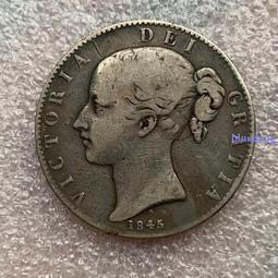 1845 年 俄羅斯帝國 皇帝 獨裁者 尼可拉斯一世 1/2 Rouble 古 銀幣 歷史價格詳細信息