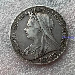 好品相英國維多利亞批紗馬劍銀幣1897、189621 歷史價格詳細信息