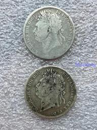 喬治四世1先令銀幣 1821、1824 兩種 都是少見的版本283 價格比較,價格查詢,歷史價格詳細信息