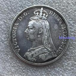 英國1892年（稀少年份）維多利亞高冠馬劍銀幣8184 歷史價格詳細信息