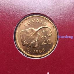 圖瓦盧1985年5分鯊魚鎳幣原光好品8331 歷史價格詳細信息