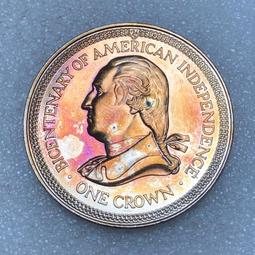 極美馬恩島無尾貓大克朗幣RE002，直徑38.53mm，重量4120 歷史價格詳細信息