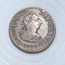 西班牙卡洛斯四世雙柱銀幣 西屬墨西哥廠卡四雙柱 Mo.FT4441 歷史價格詳細信息