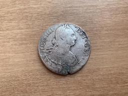 西班牙卡洛斯四世雙柱銀幣 西屬墨西哥廠卡四雙柱 Mo.FT4441 歷史價格詳細信息