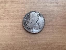 西班牙雙柱銀幣拿花銀幣5比塞塔。保粹評級50分1870年西班589 歷史價格詳細信息