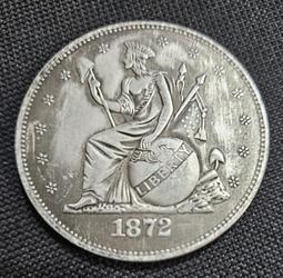 1872年墨西哥花邊鷹洋 HO.PR廠別 自由帽面存在一中文8035 歷史價格詳細信息