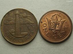 巴巴多斯1996年1分/5分2枚一起 211485 歷史價格詳細信息