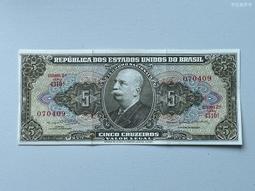 南美洲巴西500克羅紮多ND（1986-1988年）全新保真紙幣維拉羅伯斯#紙幣#錢幣#外幣 歷史價格詳細信息