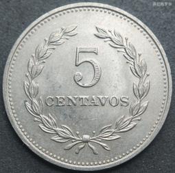 薩爾瓦多1974年3分原光銅幣，全新品20073 歷史價格詳細信息