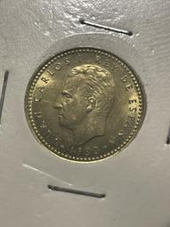 【歐洲】西班牙1比塞塔銀幣 雙柱銀幣 1933年肥柱 罕見838 歷史價格詳細信息