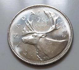 加拿大  伊麗莎白二世 楓葉 1分 一分 壹分錢幣 共100枚 保真 如圖 歷史價格詳細信息