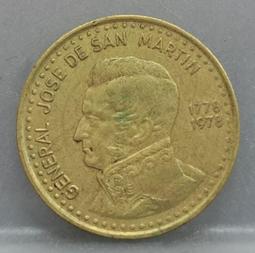 1978年阿根廷3000比索銀幣，大銀幣，25g，一物一圖，27 歷史價格詳細信息