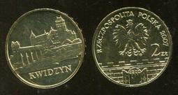 Poland 波蘭紀念幣，2-ZT，2007年，Gorzow古城，品相美全新UNC 歷史價格詳細信息