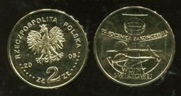 Poland 波蘭紀念幣，2-ZT，2008年，March長征40週年，品相美全新UNC 歷史價格詳細信息