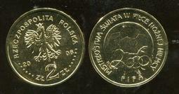 Poland 波蘭紀念幣，2-ZT，2005年，Mikolaj文學家，品相美全新UNC 歷史價格詳細信息
