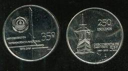【錢幣】Cape Verde(維德角), 全套6枚含雙色幣, 1994 ,品相全新UNC 歷史價格詳細信息