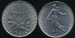 【全球郵幣】法國 France 1966 5 Centimes  AU 歷史價格詳細信息