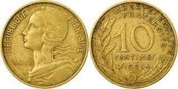 【全球郵幣】法國 France 1966 5 Centimes  AU 歷史價格詳細信息