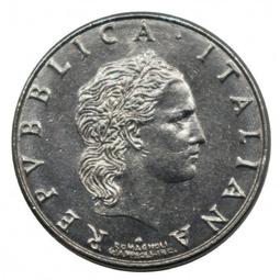 意大利1981年100裡拉鋼幣28mm 23F368 歷史價格詳細信息