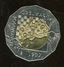 CROATIA（克羅埃西亞紙鈔），P36，10-KUNA，1995，品相全新UNC 歷史價格詳細信息