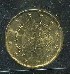 San Marino (聖馬力諾硬幣)， 1-EURO ， K446 ， 2006雙色幣 ，品相全新 UNC 歷史價格詳細信息
