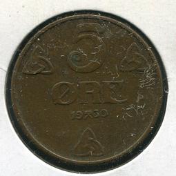 【硬幣】NORWAY (挪威), 5 ORE , K405 , 1961 #203308 品相美上VF+ 歷史價格詳細信息