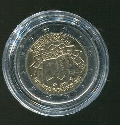 歐元 2分 奧地利 小白花 高山薄雪草 奧地利國花 歐元流通元年 2002 歐元硬幣3枚 歷史價格詳細信息