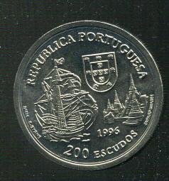 【紀念幣】Portugal(葡萄牙) 200 Esc. K718 , 1998 #210763發現巴西 全新UNC 歷史價格詳細信息