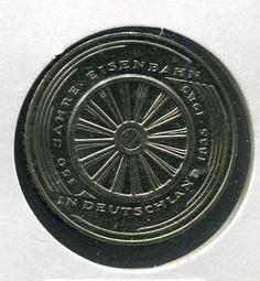 【錢幣】Germany (德國 ),5 Mark ,#200660 K151 1979G 化學家奧托&middot;哈恩 全新UNC 歷史價格詳細信息