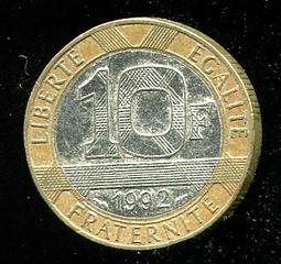 【錢幣】FRANCE法國,10 FRANC , K915.1 , 1957 ,品相極美上XF+ #201727 歷史價格詳細信息