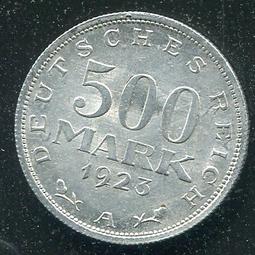 【錢幣】GERMANY德國, 50 Pfennig , K27 , 1922A ,品相全新UNC #201835 歷史價格詳細信息