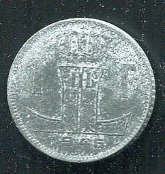 【錢幣】 BELIGIUM 比利時，1 FRANC ， K128 ， 1945 ，品相極美上XF+ #201954 歷史價格詳細信息