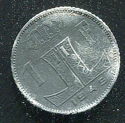 【錢幣】 BELIGIUM 比利時，1 FRANC ， K128 ， 1945 ，品相極美上XF+ #201954 價格比較,價格查詢,歷史價格詳細信息