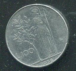 【錢幣】ITALY (義大利),   , 100 LIRE  , K96.1  , 1965 ,品相9新AU #202888 歷史價格詳細信息